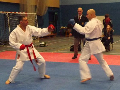 Scott fighting at the 2012 nationals
